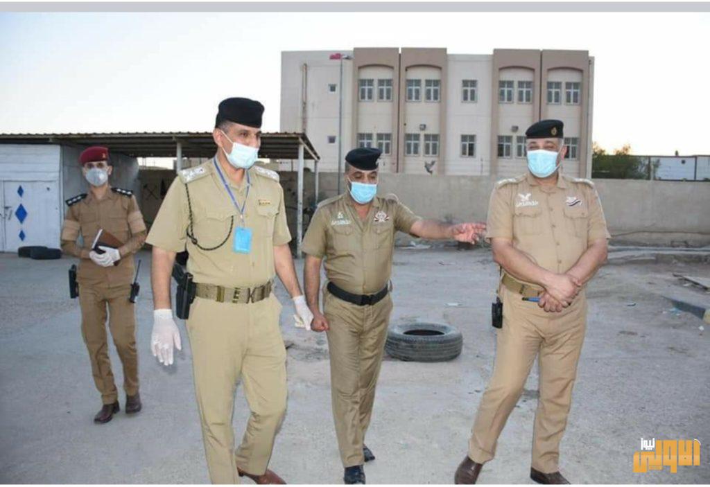 قائد شرطة ذي قار يتفقد قسم شرطة النجدة في المحافظة. 6 ٢٠٢٠٠٧٠٣ ١١٢٧١٠