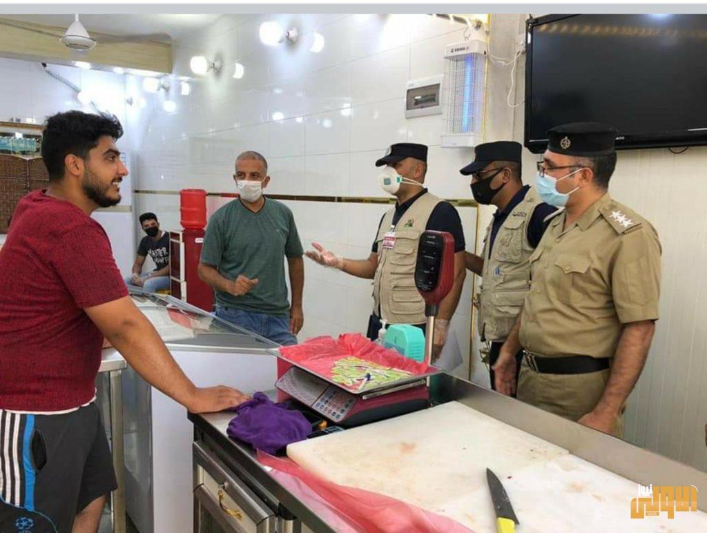 قسم التوجيه المعنوي يواصل حملات التوعية للوقاية من فايروس كورونا في بغداد 8 ٢٠٢٠٠٧٠٥ ٢٢٤٢٠٤