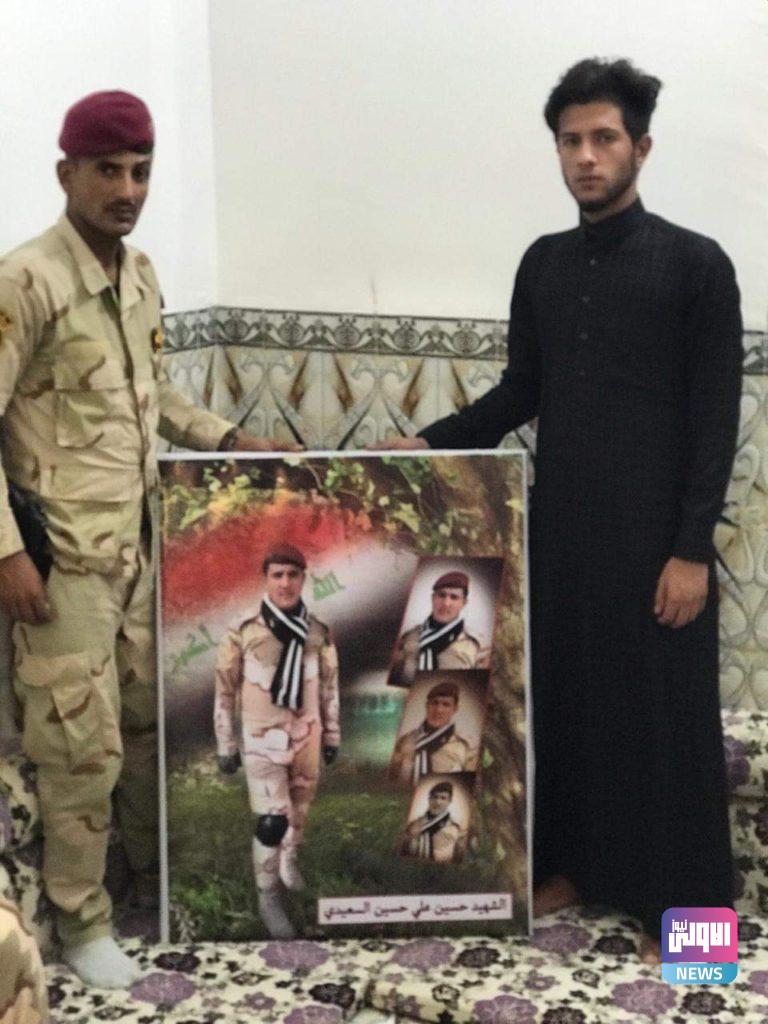 الفرقة الاولى تستمر بزيارة عوائل الشهداء 4 FB IMG 1596997648530