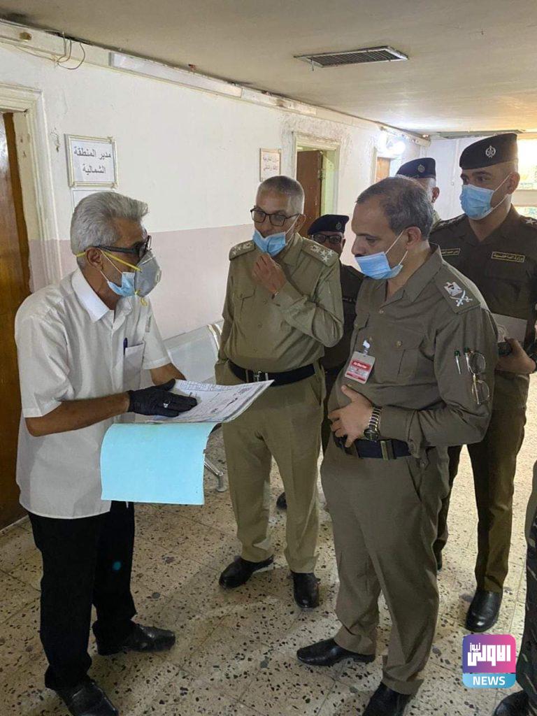 مدير الاحوال المدنية والجوازات يجري جولة تفقدية في مديرية شؤون الجنسية 4 FB IMG 1597172610666