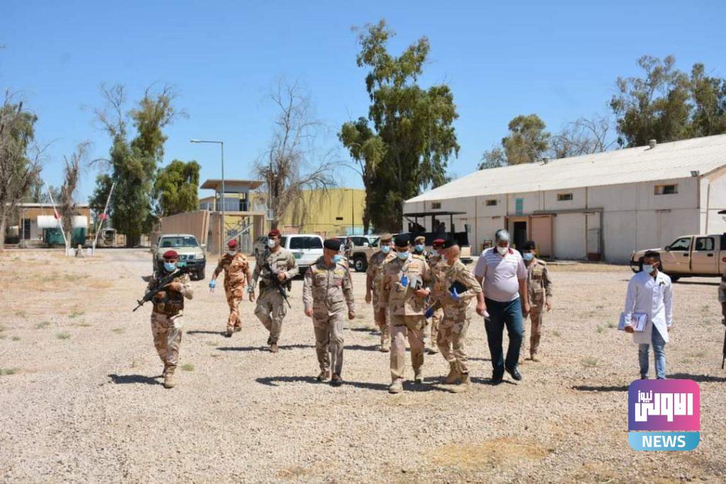 مدير ادارة المواقع يتفقد موقعي الأنبار الأول والثاني 12 FB IMG 1598548624168