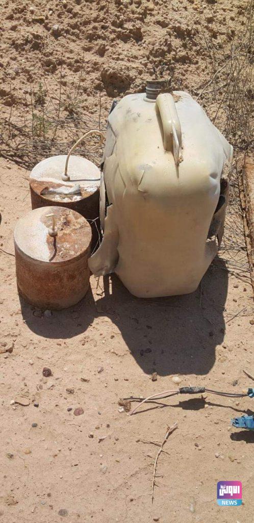 فرقة المشاة الرابعة عشر تعثر على ١١ عبوة من مخلفات عصابات داعش الارهابية 4 FB IMG 1598900473690