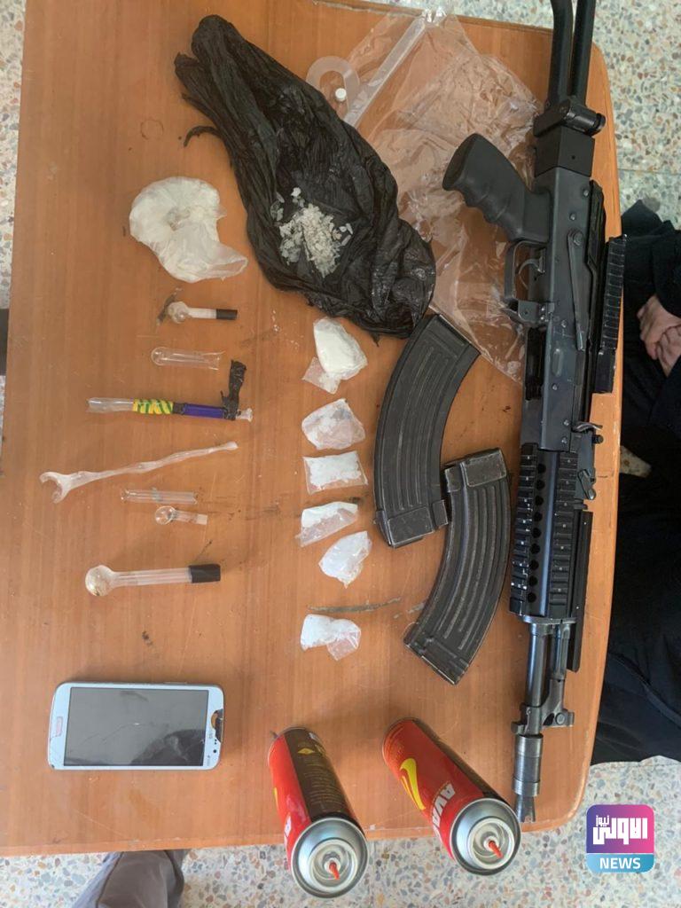 شرطة البصرة ابطال قسم شؤون المخدرات والمؤثرات العقلية تضرب بيد من حديد في البصرة 4 IMG 20200828 130025 293