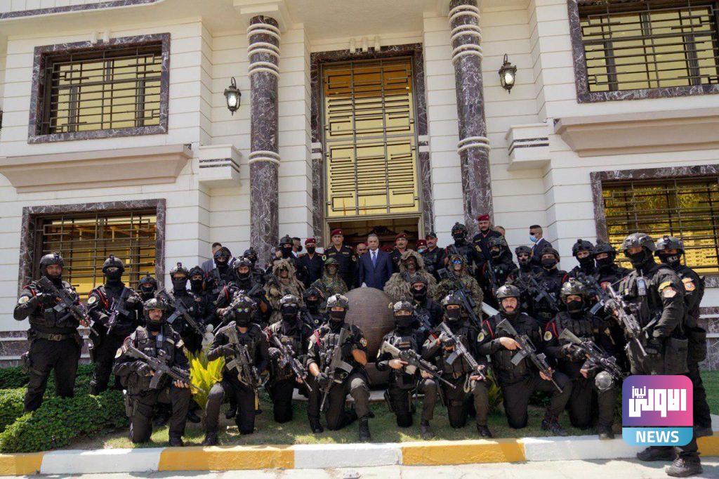 الكاظمي يزور مقر جهاز مكافحة الإرهاب 15 IMG 20200829 153204 014