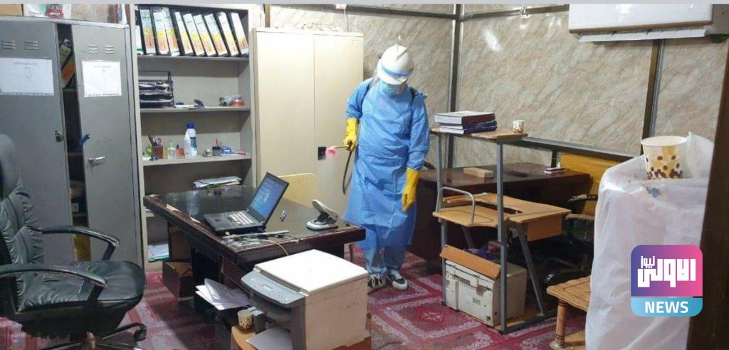 قسم الأمور الطبية يباشر بحملة تعفير وقائية لتعقيم عدد من أقسام شرطة ذي قار 4 Screenshot ٢٠٢٠٠٨٢٦ ١٢١٢٥٣ Facebook