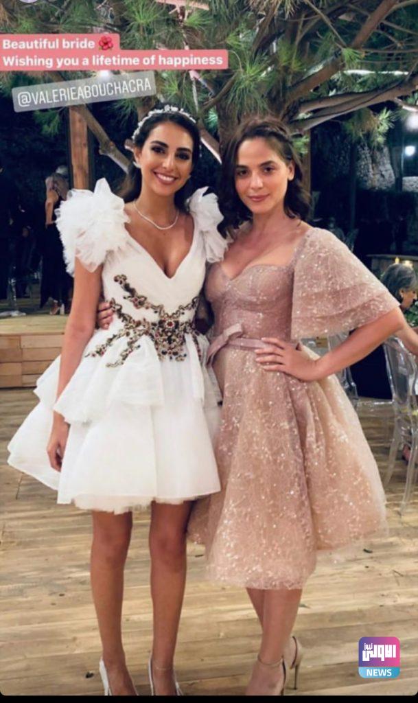 فاليري أبو شقرا بإطلالة ملكية في حفل زفافها وفستان قصير ...إيهما أجمل ؟؟ 11 ٢٠٢٠٠٨٠٢ ١٣٢٧٤٤