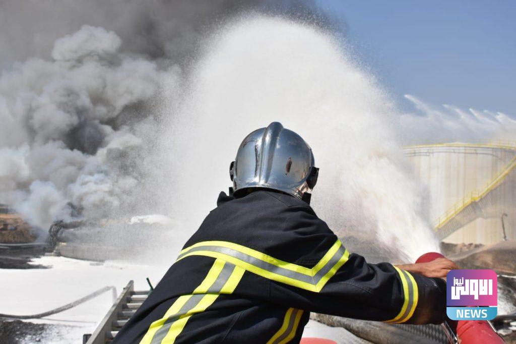 في 36 ساعة متواصلة مضت الدفاع المدني يعلن السيطرة واخماد حريق مصفى القيارة 10 25A7ADFC 1E1E 44F9 A5E7 D023C2422303