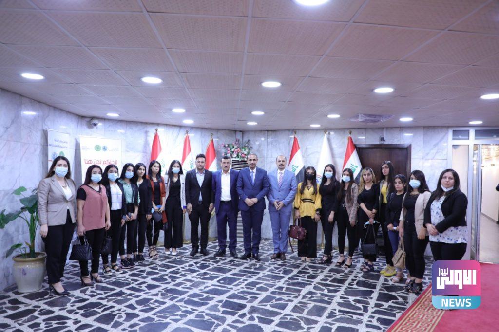 وزير العمل يستقبل عدداً من الآيزيديين الناجين من داعش ويوجِّـه بإرسال فريق إلى مخيمات سنجار 19 26B6F310 C245 4424 9671 38F7E66CC206