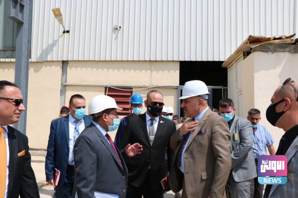 وزير الصناعة والمعادن يتفقد الشركة العامة لكبريت المشراق ومعامل السمنت الشمالية 17 CB2EFBBA D3F7 4FD4 8BD3 585E62A53EC8