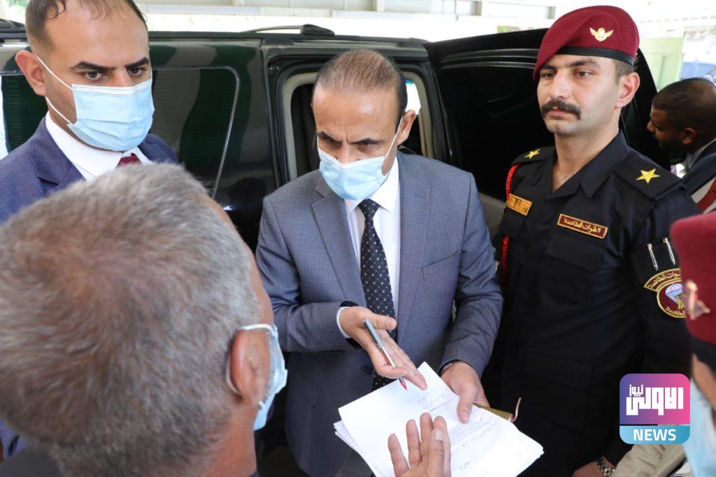 وزير العمل يزور محافظة الديوانية ويعلن اطلاق حصتها من اعانات الحماية الاجتماعية البالغة ٣٦٠٠ 10 E113EE58 F82C 49E4 A03C 1315C11A3798