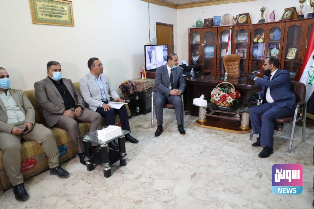 وزير العمل يزور محافظة الديوانية ويعلن اطلاق حصتها من اعانات الحماية الاجتماعية البالغة ٣٦٠٠ 9 E3E34277 2037 4C8B 8140 03CA674EE1C2