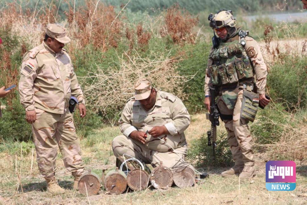 فرقة المشاة الرابعة عشرة تنفذ عمليات استباقية للبحث عن مخلفات ارهابيي داعش 12 FB IMG 1599052719289