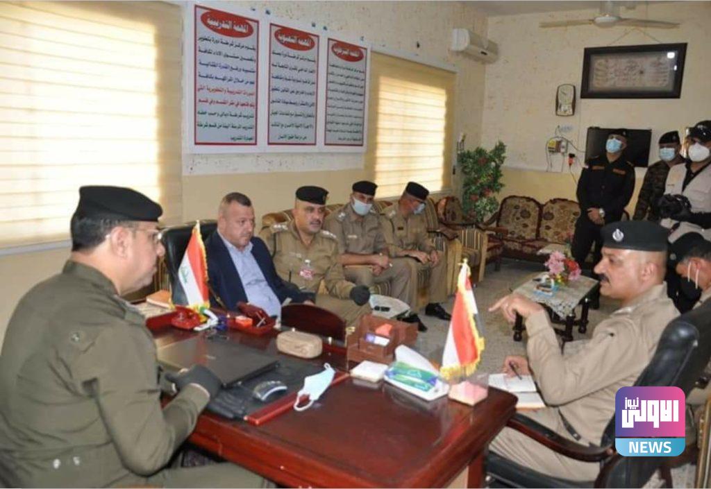 قائد شرطة ديالى يجري جولة تفتيشية على مركز شرطة دورة التابع الى قسم شرطة العبارة 4 Screenshot ٢٠٢٠٠٩٠٨ ٢١٤٣٥٩ Facebook