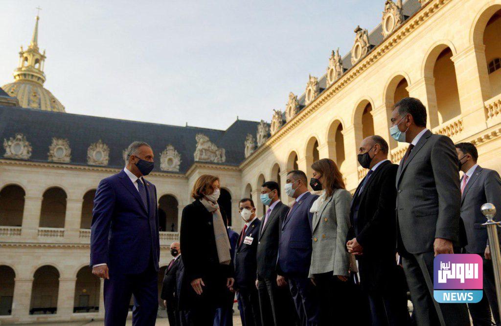 مراسم استقبال رسمية لرئيس مجلس الوزراء مصطفى الكاظمي في فرنسا 16 1A462537 8E51 4AF6 9573 46D304840099