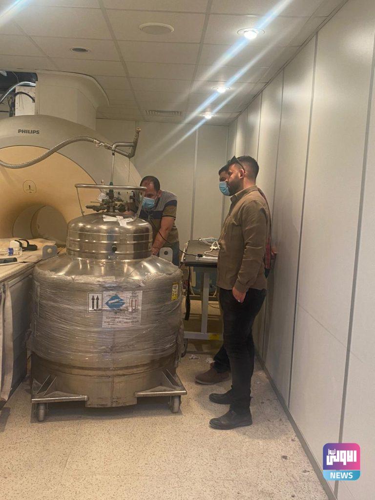 إعادة صيانة جهاز الرنين المغناطيسي و متابعة عمل الأجهزة الطبية المختلفة في صحة المثنى 9 C24490E7 1DB0 4090 A169 BA44EA385A80