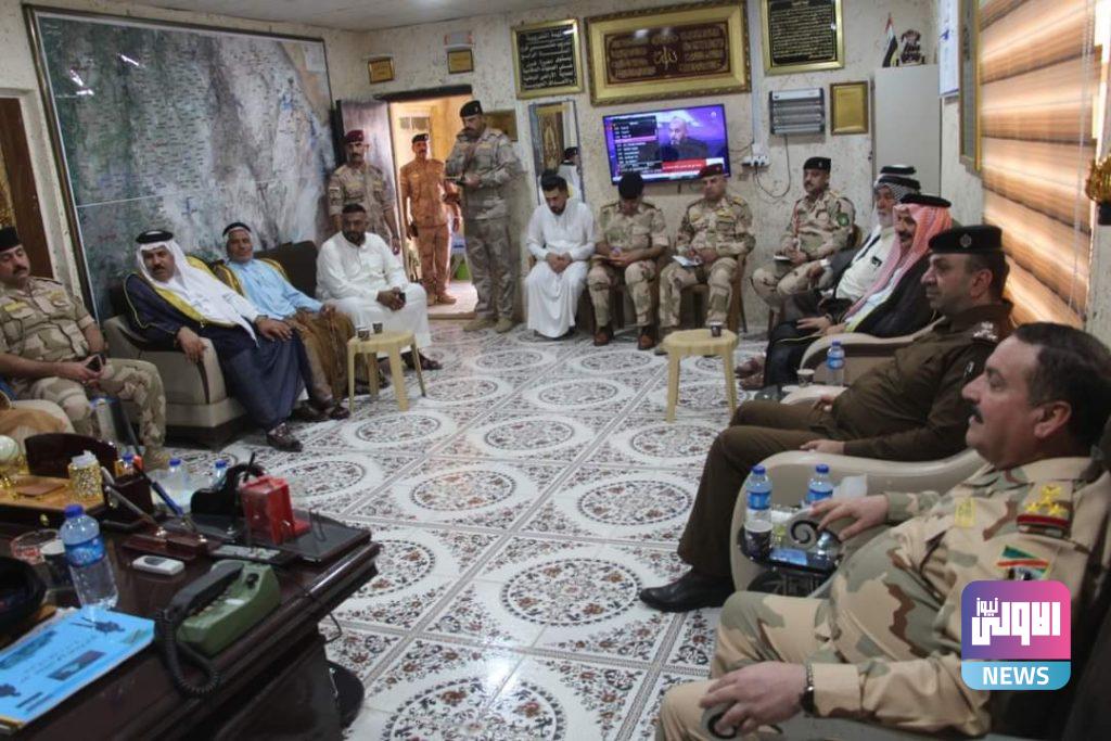 قائد عمليات ديالى يلتقي بعدد من شيوخ ووجهاء العشائر جنوب المحافظة 4 FB IMG 1601729613770
