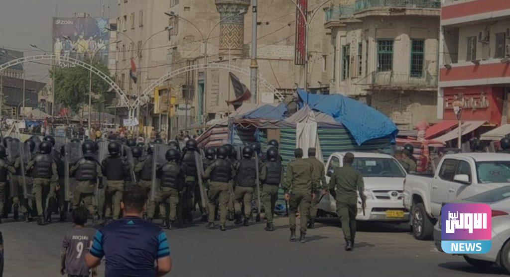 لأول مرة منذ عام مكافحة الشغب في التحرير وفتح ساحتي النصر و السعدون صور 8 Screenshot ٢٠٢٠١٠٢٨ ١١١٤٢١ Samsung Internet