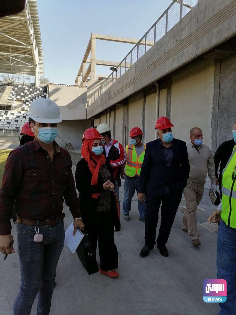 العمل تجري زيارة لملعب الزوراء الدولي لمتابعة تنفيذ قانون العمل وتعليمات الصحة والسلامة المهنية 10 7E10AEC7 4D0F 40AB B98B BE0CB7532985