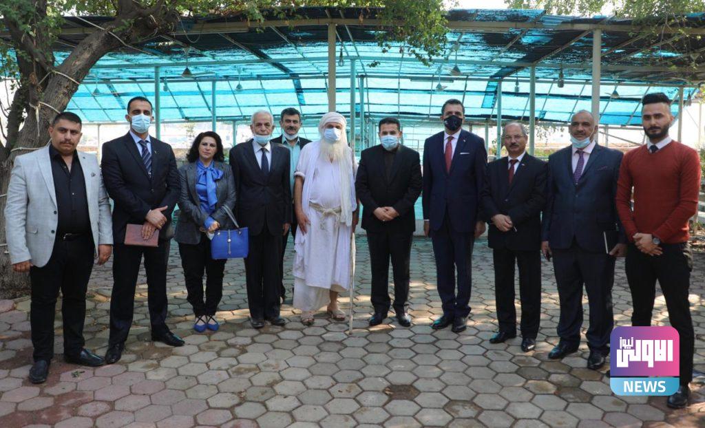 مستشار الأمن القومي قاسم الأعرجي يحضر تأدية طقوس الصابئة المندائيين على نهر دجلة 17 833657AE 329B 4FAF A446 A2A85F40AA72