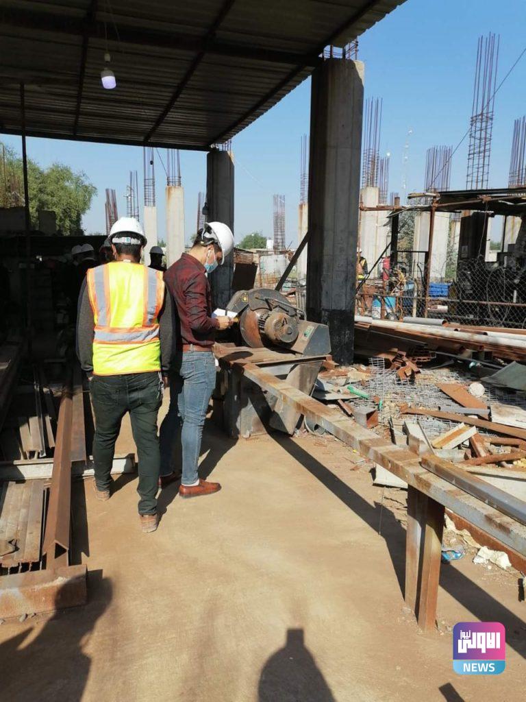 العمل تجري زيارة لملعب الزوراء الدولي لمتابعة تنفيذ قانون العمل وتعليمات الصحة والسلامة المهنية 9 FCD292F8 6EDC 4C22 A540 05BD4AC365BD