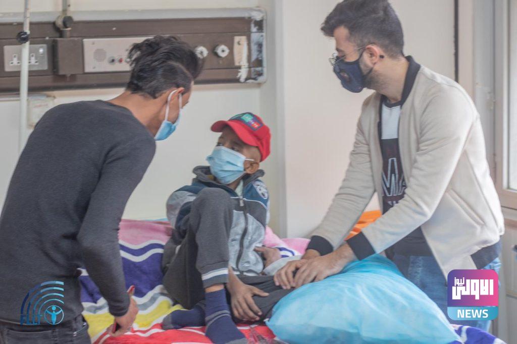 فريق المحاربين قادة الحياة يزور ردهة الأورام في مستشفى الحسين التعليمي 10 39D76060 9CCF 48CA 9EFC 1350ADF943FB