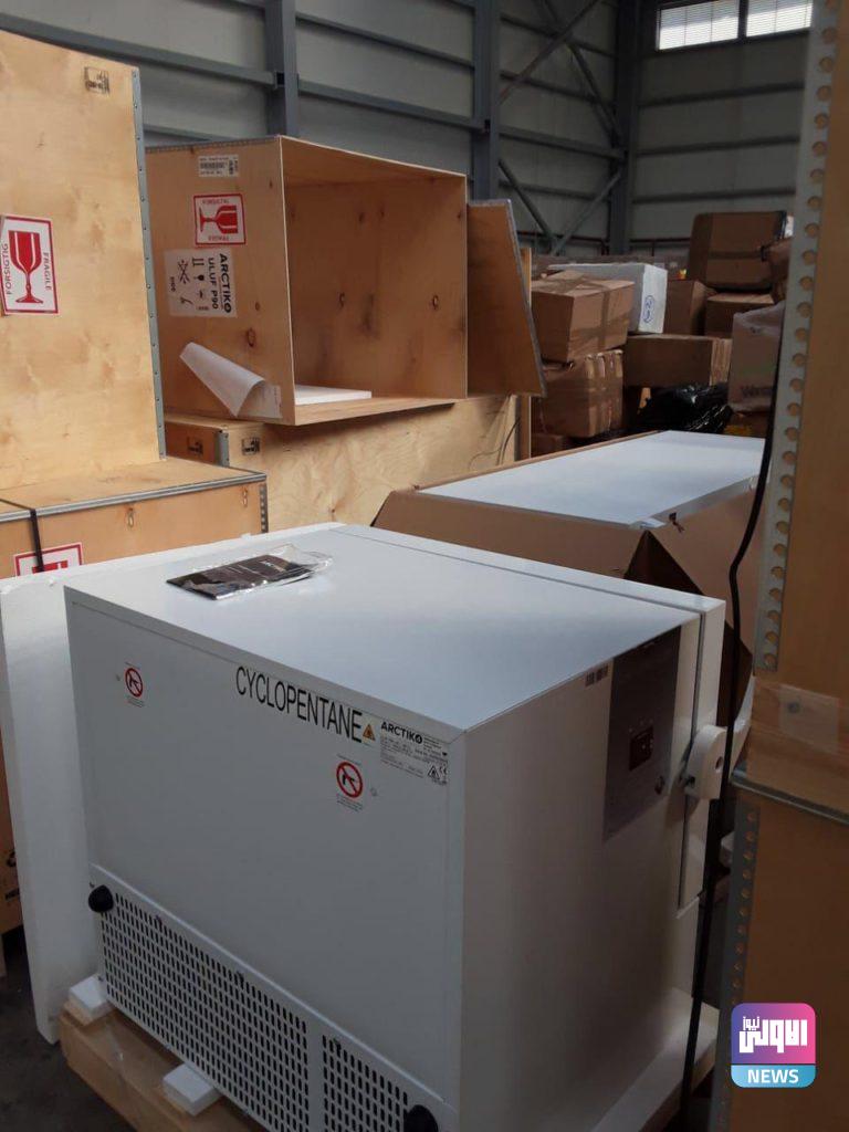 الناطق باسم وزارة الصحة يعلن وصول سلاسل التبريد الخاص بلقاح كورونا للعراق 16 IMG 20210202 WA0073 1