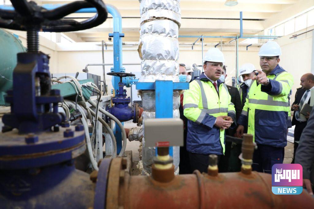 وزير الصناعة والمعادن يزور شركة الفرات العامة لمتابعة مراحل تأهيل وتشغيل مصنع الصودا والكلور (صور) 13 IMG 20210208 WA0089