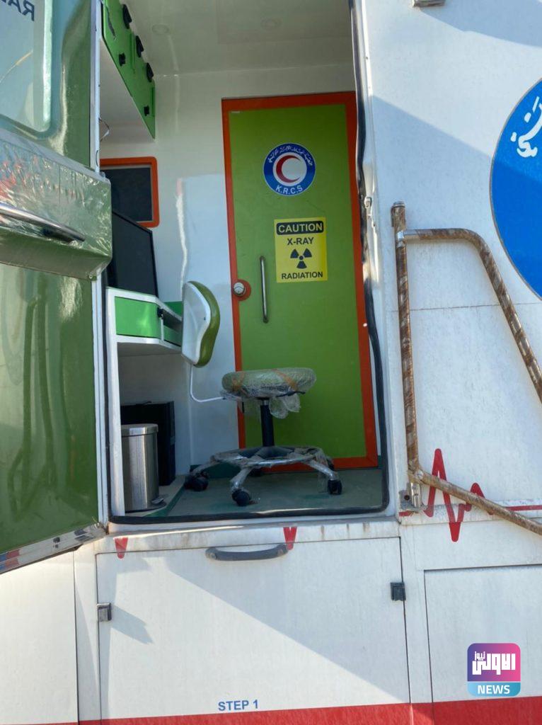 منفذ ميناء أم قصر يسهل إجراءات دخول عجلات تحتوي على عيادات متنقلة هدية من الكويت 7 IMG 20210209 WA0030 1