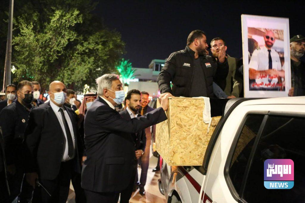 وصول جثمان الطيار المتدرب عمار ابراهيم من اليونان إلى ارض الوطن (صور) 14 IMG 20210211 WA0125