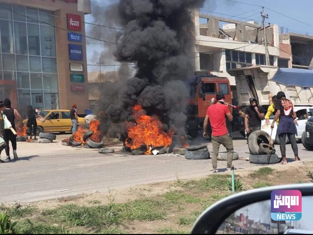 محتجون يجددون التظاهر وحرق الإطارات في بابل (صور) 7 1BD2EF7F 0A00 4F92 8A61 845C4821F712