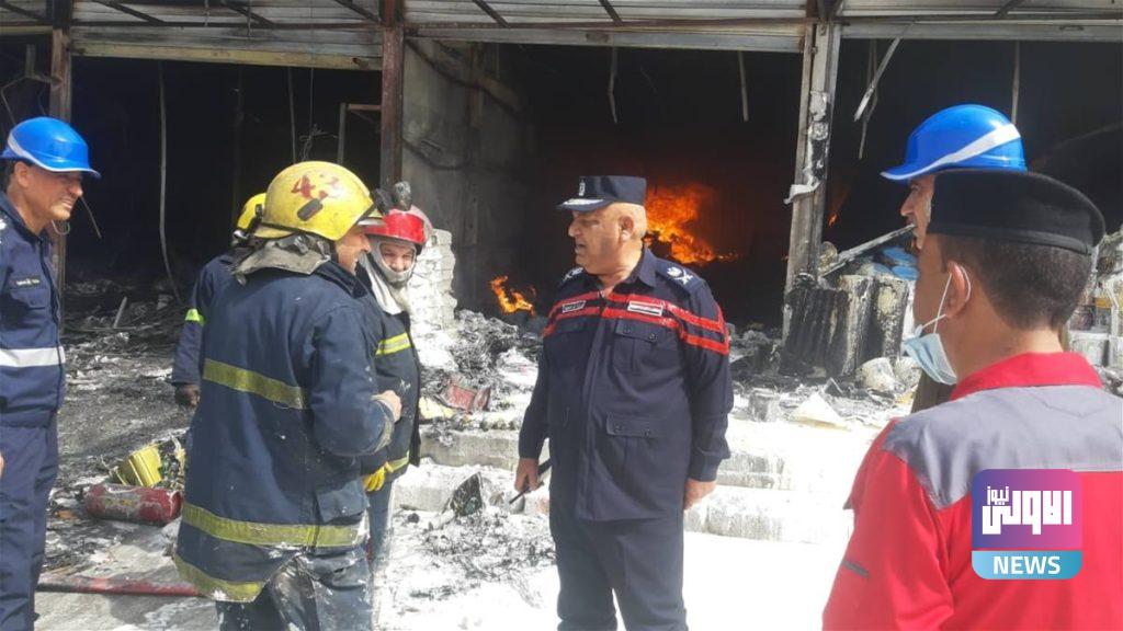 حريق هائل اندلع داخل مخازن تجارية في مجمع سيد مأمول التجاري (صور) 24 480E5DB1 246A 4260 9886 5265D2B6162C