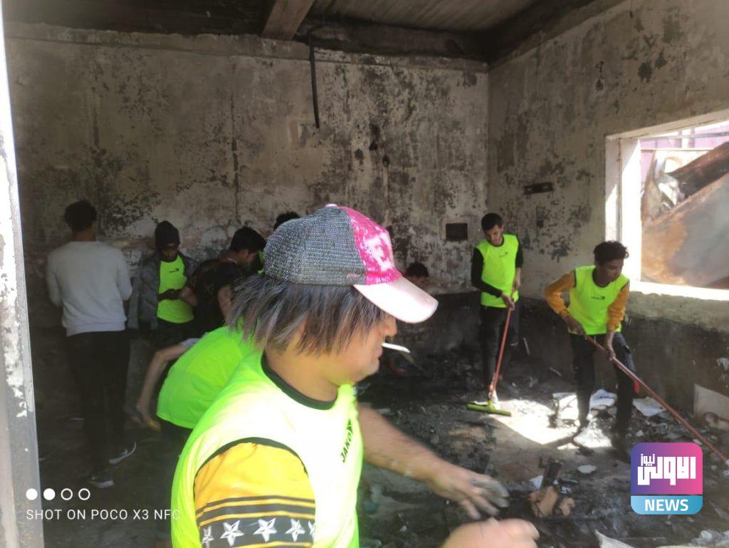 في مبادرة تبعث الامل.. متظاهرون ذي قار يطلقون حملة لتنظيف ديوان المحافظة (صور) 12 E20C2FCF E978 4BD1 B0A6 16587CFCBFD5