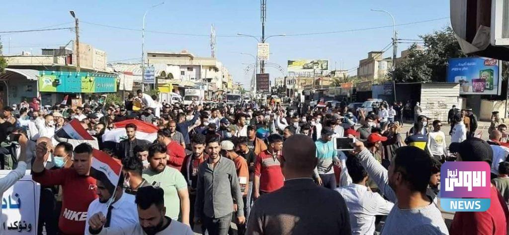 متظاهري الديوانية يطلقون "خارطة حل" لمشاكل تعاني منها المحافظة (صور) 14 IMG 20210308 WA0110