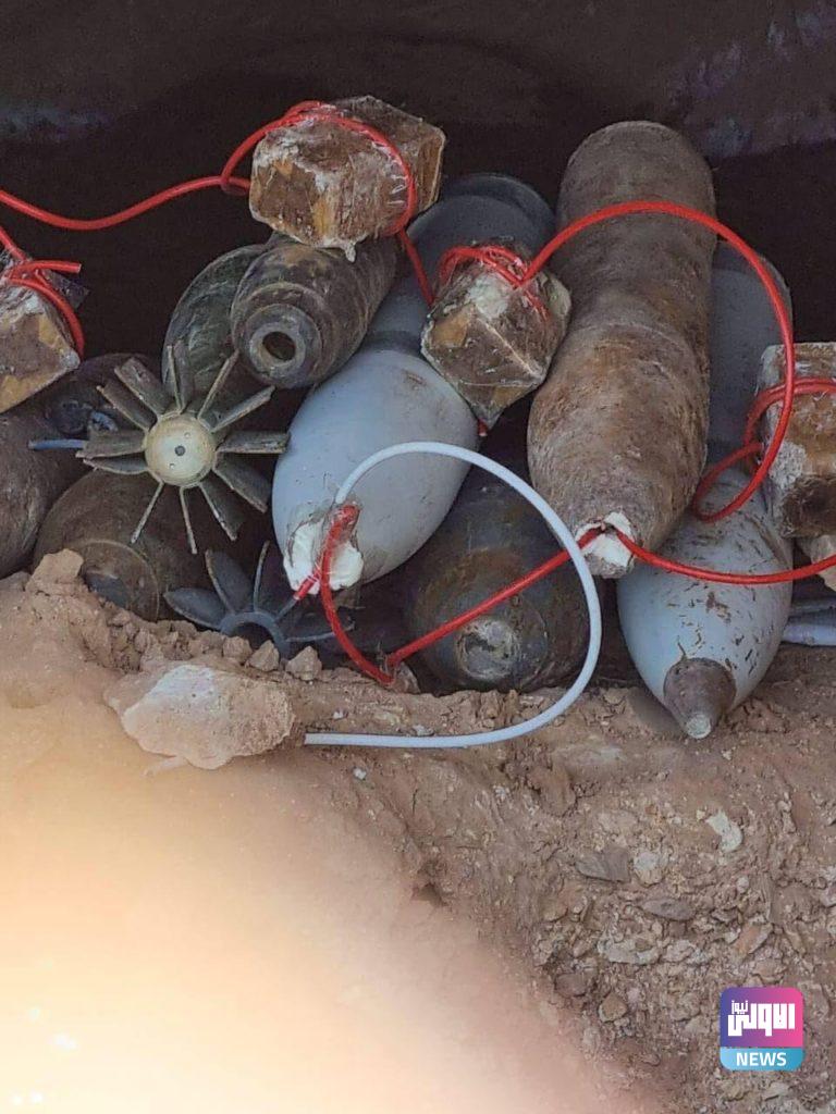 الاستخبارات العسكرية تعثر على صواريخ وقنابر داخل مضافة لعناصر داعش (صور) 18 IMG 20210308 WA0141