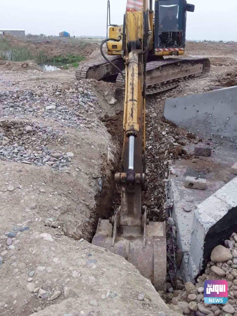 النقل تعلن انجاز 3 قناطر من خط سكة حديد بغداد - الموصل (صور) 9 IMG 20210320 WA0045