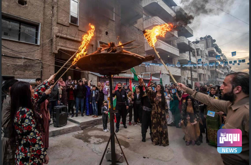 الاحتفال بأعياد الربيع "نوروز" في قامشلي (صور) 12 image 3