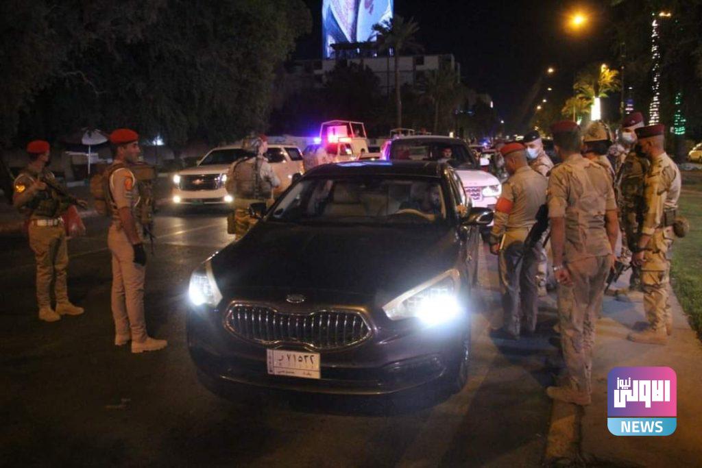 قائد عمليات بغداد يتفقد اجراءات تطبيق الحظر الصحي في العاصمة بغداد 17 C87DBF27 B12B 4028 9E41 F71E64BD83F5