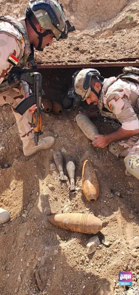 العثور على كدس للعتاد من مخلفات عصابات داعش (صور) 8 FB IMG 1617466971429