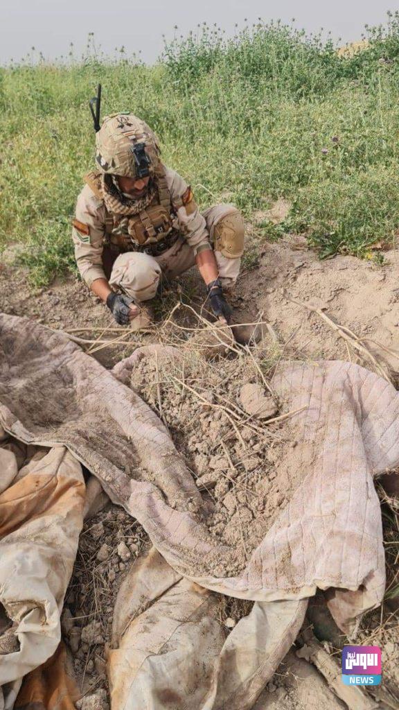 العثور على كدس للعتاد من مخلفات داعش الأرهابي (صور) 9 FB IMG 1619266908449