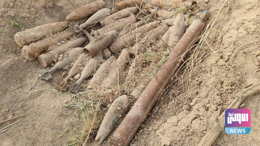 العثور على كدس للعتاد من مخلفات داعش الأرهابي (صور) 8 FB IMG 1619266911020