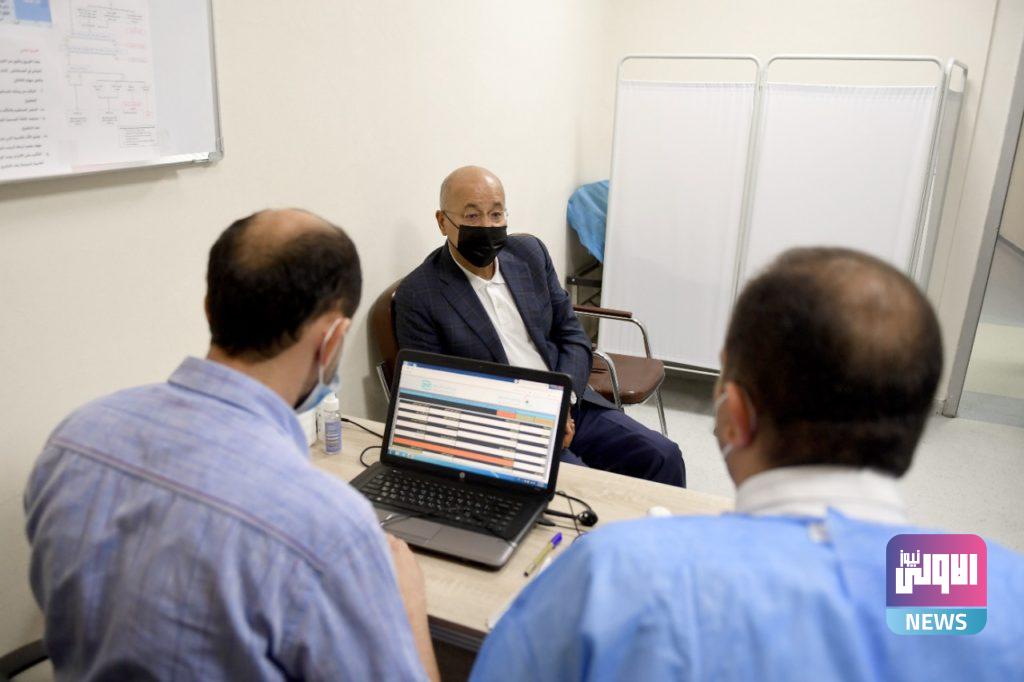 رئيس الجمهورية يتلقى اللقاح المضاد لفيروس كورونا 6 FC8EF819 EE95 4E20 84B4 CDB95F255490