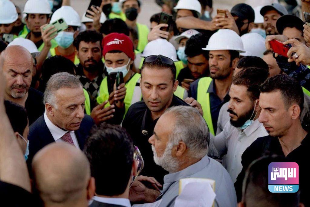 الكاظمي يلتقي بعدة مجاميع من المتظاهرين (صور) 11 IMG 20210415 WA0049