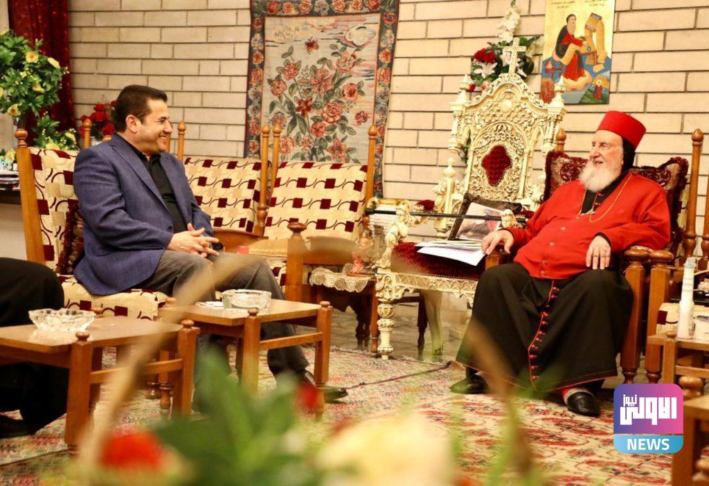 مستشار الأمن القومي يزور كاتدرائية مار بطرس ومار بولص للسريان الأرثوذكس (صور) 14 IMG 20210419 WA0031