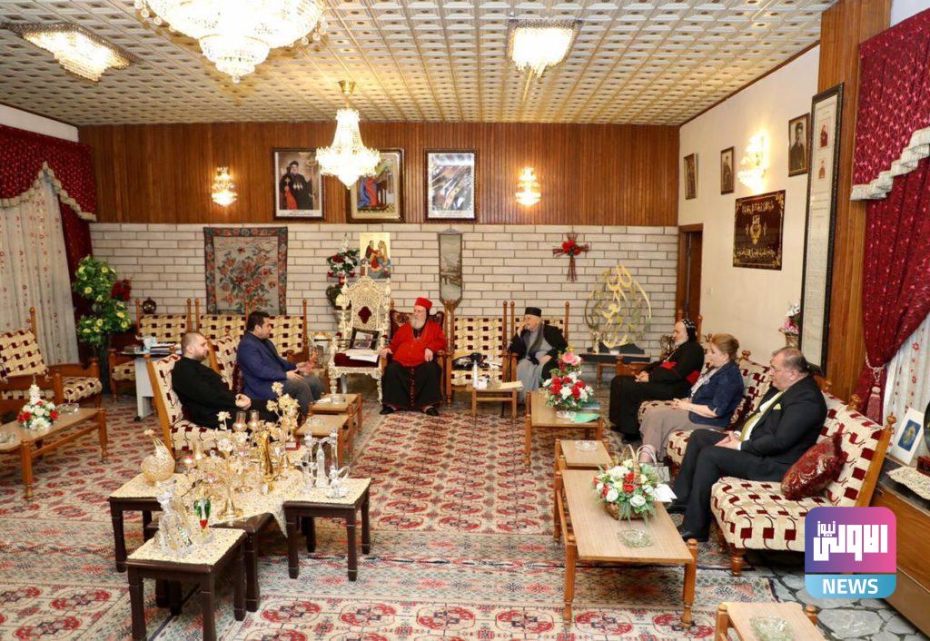 مستشار الأمن القومي يزور كاتدرائية مار بطرس ومار بولص للسريان الأرثوذكس (صور) 19 IMG 20210419 WA0034