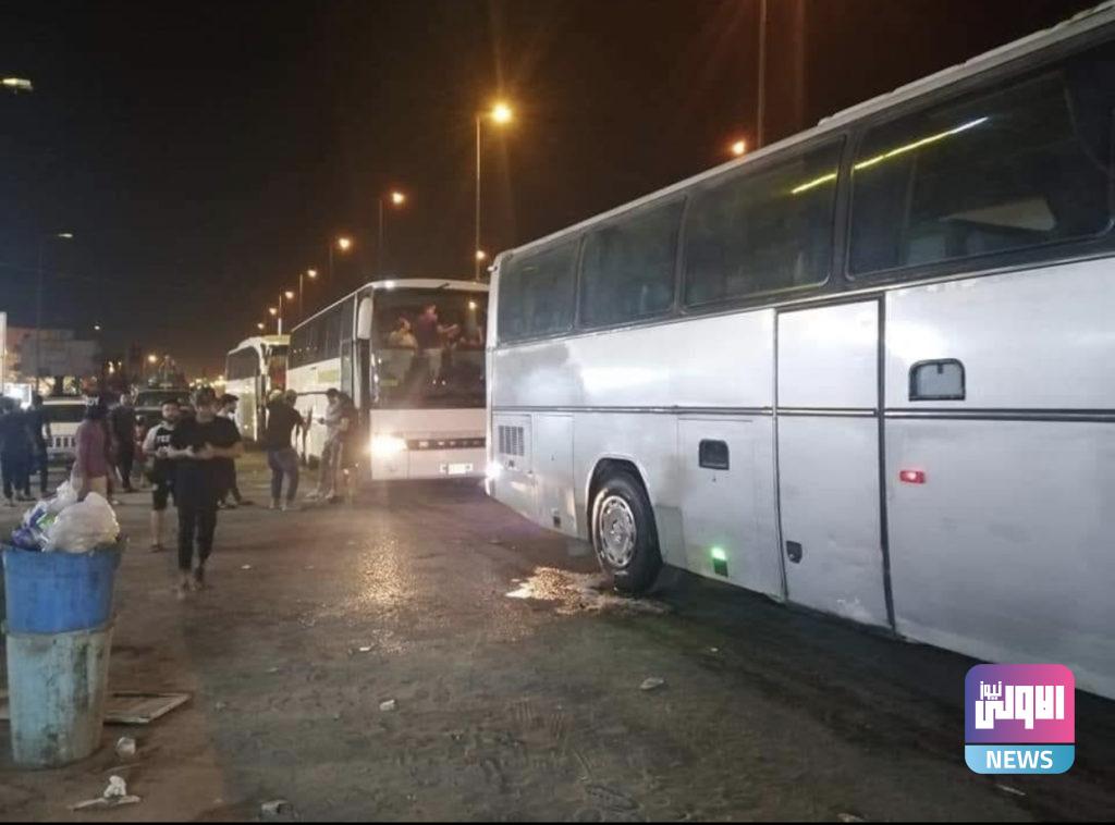 وسط اجراءات أمنية مشددة.. متظاهرو 25 ايار يواصلون التوجه من المحافظات الجنوبية الى بغداد(صور) 13 10912D9D 3B79 46D4 A312 D7796179162A