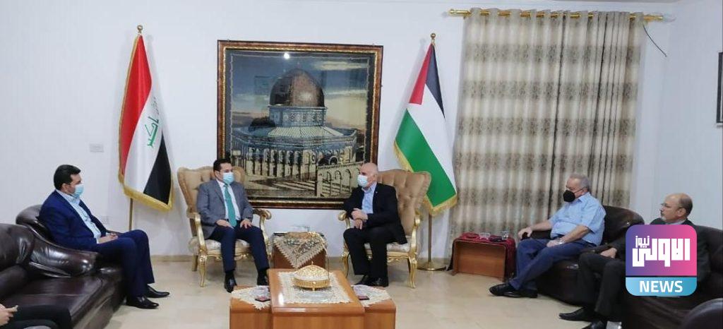 مستشار الأمن القومي قاسم الأعرجي يزور السفارة الفلسطينية في بغداد 4 4DB6B19B C54C 428D AC63 3B1645CCCBFE