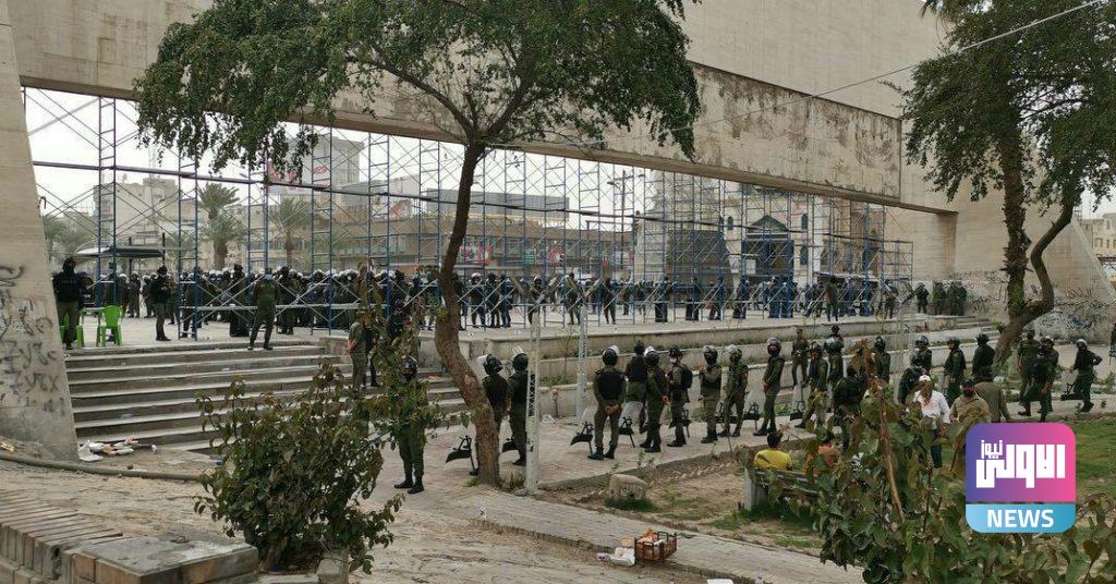 قوات حفظ النظام تمنع أي تجمع للمتظاهرين في ساحة التحرير 4 7CF51931 787E 4B05 A1BE B1F936D8710D