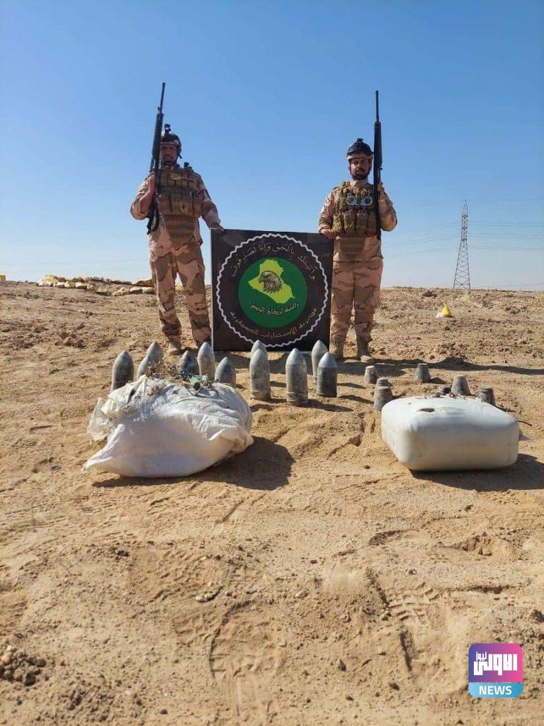 ضبط أسلحة وأعتدة ومتفجرات في الأنبار (صور) 8 FB IMG 1622142418633