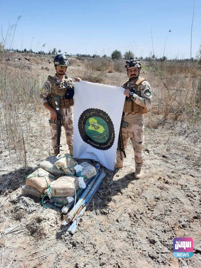 ضبط أسلحة وأعتدة ومتفجرات في الأنبار (صور) 10 FB IMG 1622142423292