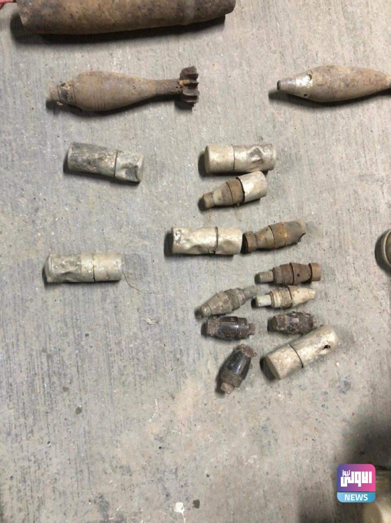 عمليات بغداد تضبط كدس للأعتدة والمواد المتفجرة غربي بغداد (صور) 31 FB IMG 1622288613901